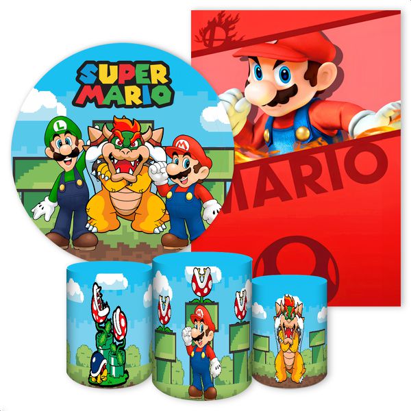 KIT 5 CAPAS MARIO BROSS - 4014