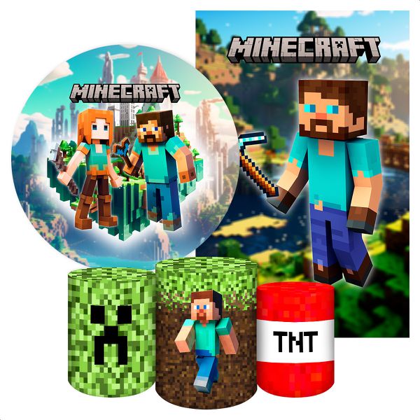 KIT 5 CAPAS MINECRAFT - 2213