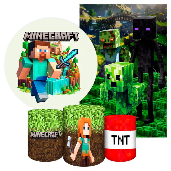 KIT 5 CAPAS MINECRAFT - 2215