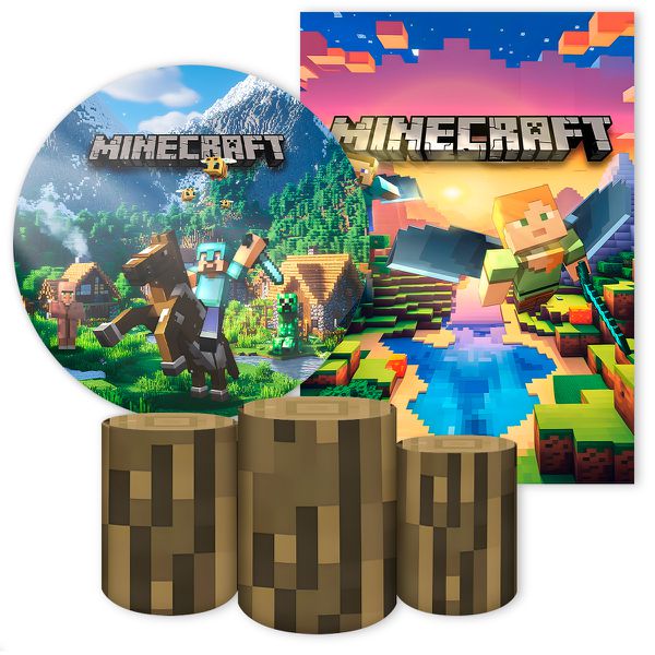 KIT 5 CAPAS MINECRAFT - 7027