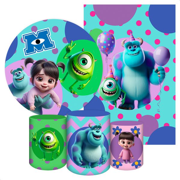 KIT 5 CAPAS MONSTROS S.A - 5011