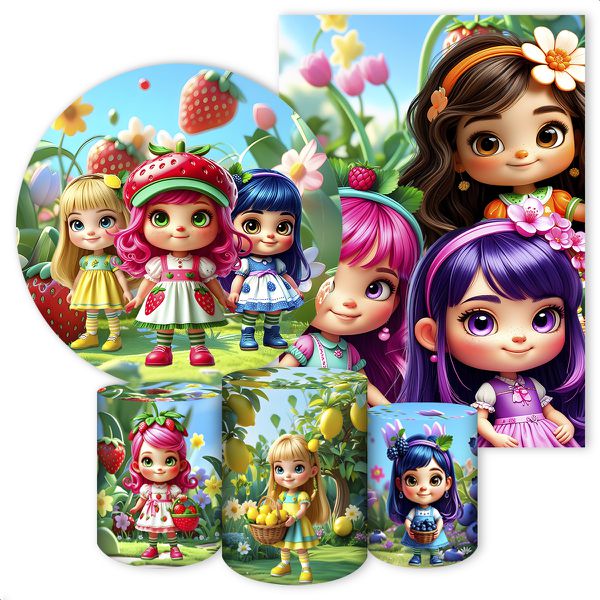 KIT 5 CAPAS MORANGUINHO - 4629