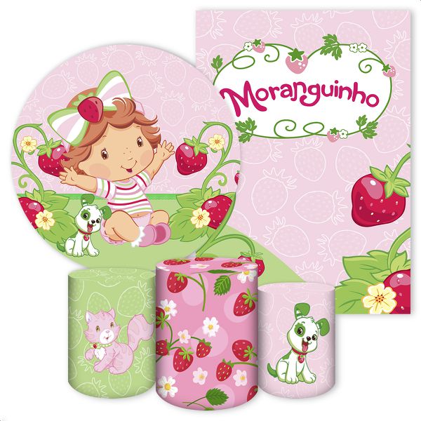 KIT 5 CAPAS MORANGUINHO - 4632