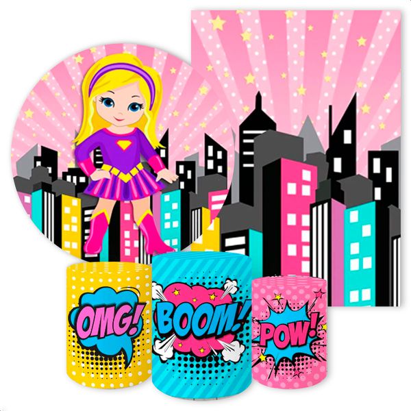 KIT 5 CAPAS MULHER MARAVILHA - 86