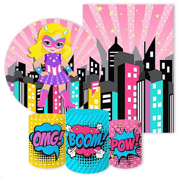 KIT 5 CAPAS MULHER MARAVILHA - 156