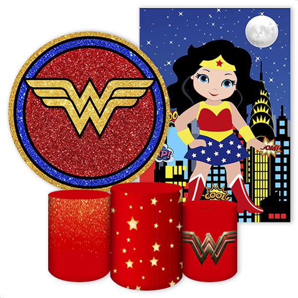 KIT 5 CAPAS MULHER MARAVILHA - 194