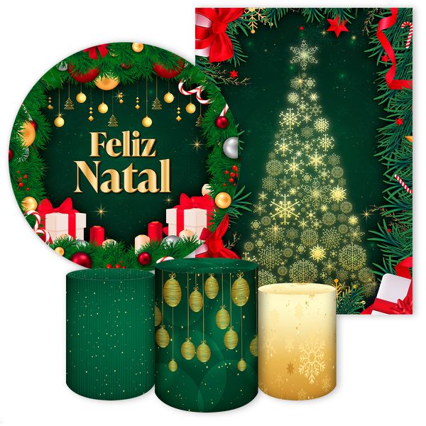 KIT 5 CAPAS NATAL - 7176