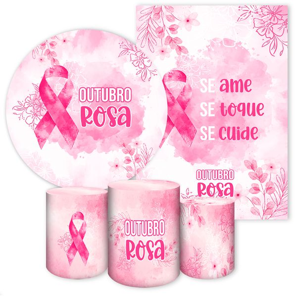 KIT 5 CAPAS OUTUBRO ROSA - 7125