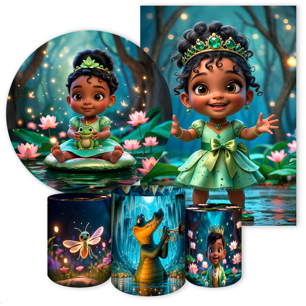 KIT 5 CAPAS A PRINCESA E O SAPO - 4229