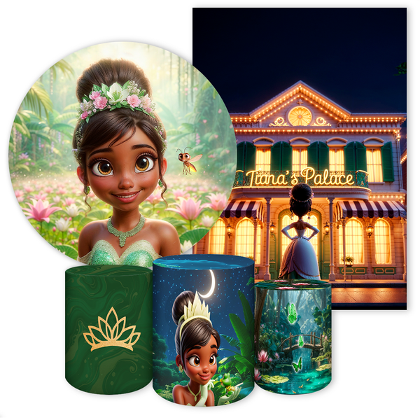 KIT 5 CAPAS A PRINCESA E O SAPO - 4300