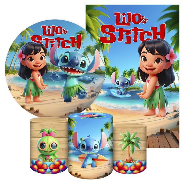 KIT 5 CAPAS LILO & STITCH - 5094