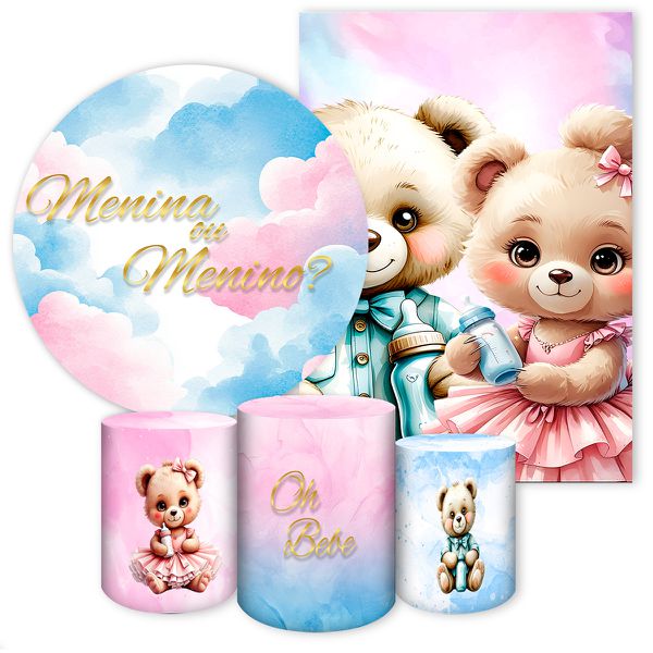 KIT 5 CAPAS URSINHOS - 4652