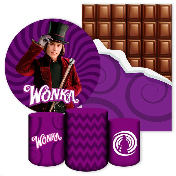 KIT 5 CAPAS WILLY WONKA - 2119