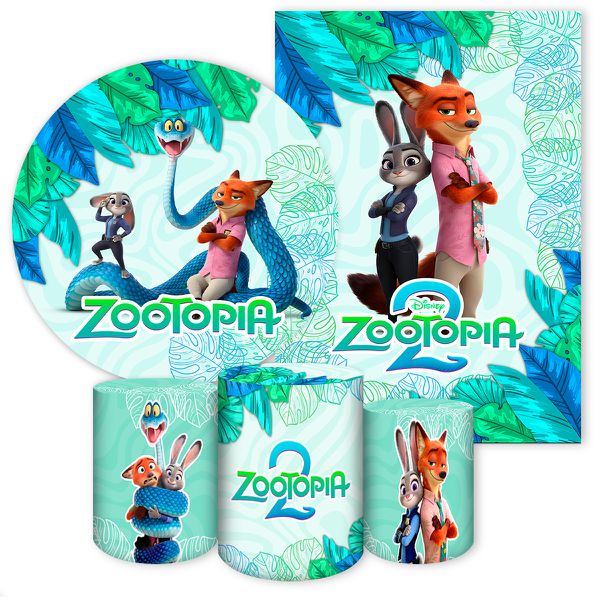 KIT 5 CAPAS ZOOTOPIA - 7180