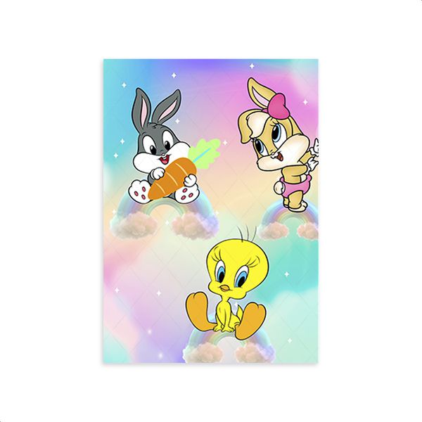 Capa Retangular Sublimados Looney Tunes 1052