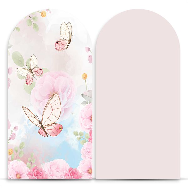 Capa Painel Romano Sublimado Tema Borboleta 283