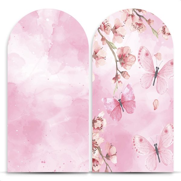 Capa Painel Romano Sublimado Tema Borboleta 4039