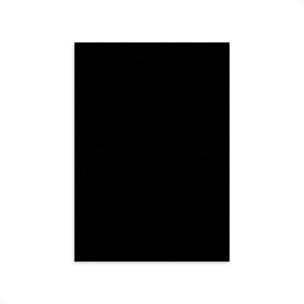 Capa Retangular Sublimados Tema Liso Preto 633