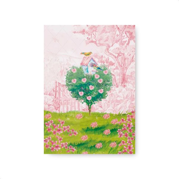 Capa Painel Retangular Sublimado Tema Jardim 544