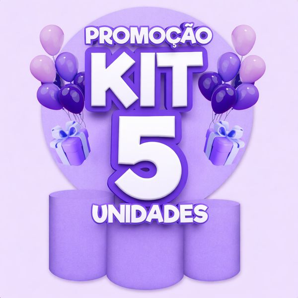 ATACADO 5 KIT COMPLETO 