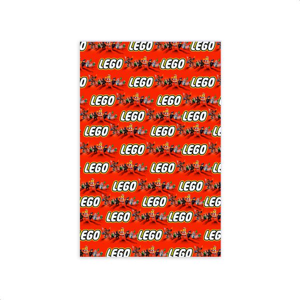Capa Painel Retangular Sublimado Tema Lego 4032