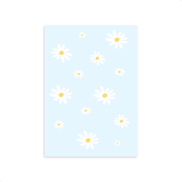 Capa Painel Retangular Sublimado Tema Margaridas 2032