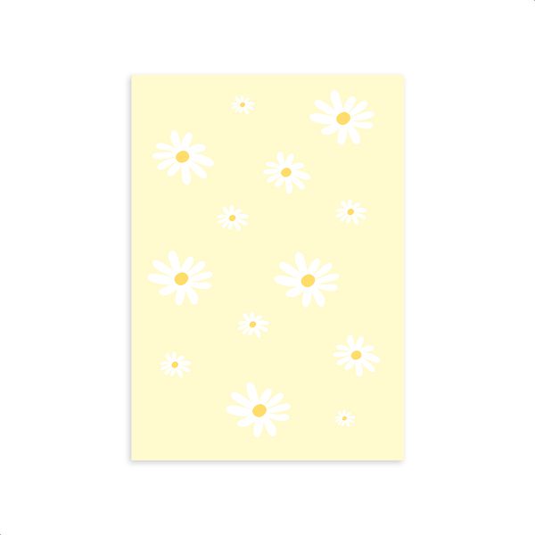 Capa Painel Retangular Sublimado Tema Margaridas 2033