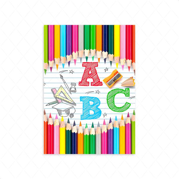 Capa Retangular Sublimados Formatura ABC 1057