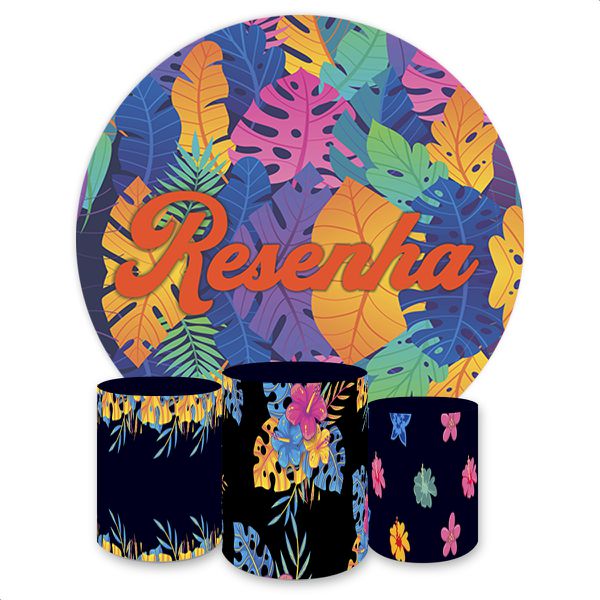 Kit 4 peças Full Tema Resenha 1236
