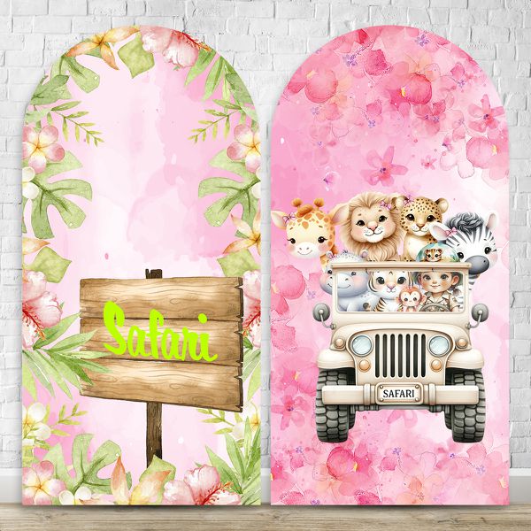 Capa Painel Romano Sublimado Tema Safari 4639