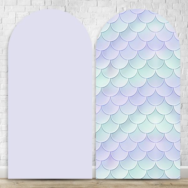Capa Painel Romano Sublimado Tema Sereia 4063