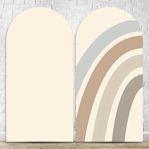 Capa Painel Romano Sublimado Tema Arco íris 4064