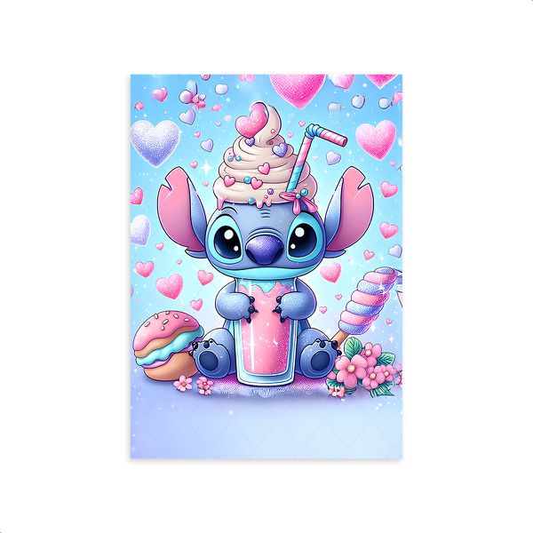 Capa Retangular Sublimados Lilo Stich 4126