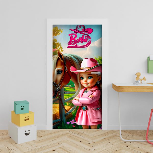 Capa de Porta Barbie Boiadeira 4636