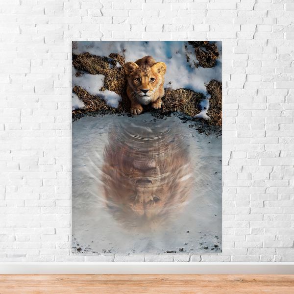 Capa Painel Retangular Sublimado Tema Mufasa 2254