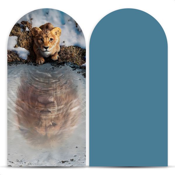 Capa Painel Romano Sublimado Tema Mufasa 2254
