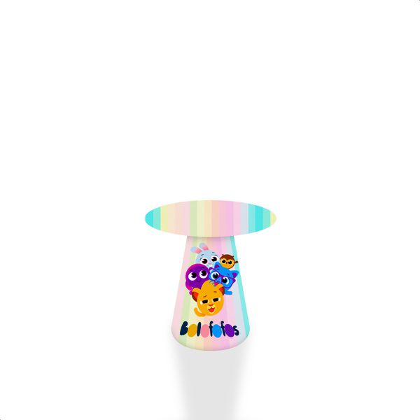 Capa para Mesa Cone Sublimada Bolofofo 92