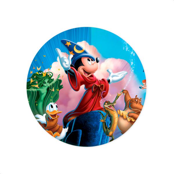 Capa Painel Redondo Sublimados Tema Mickey 2547
