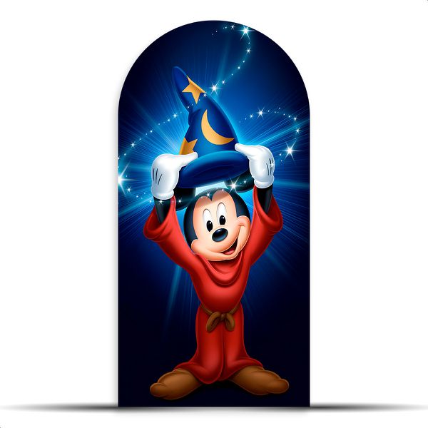 Capa Painel Romano Sublimado Tema Mickey 2547