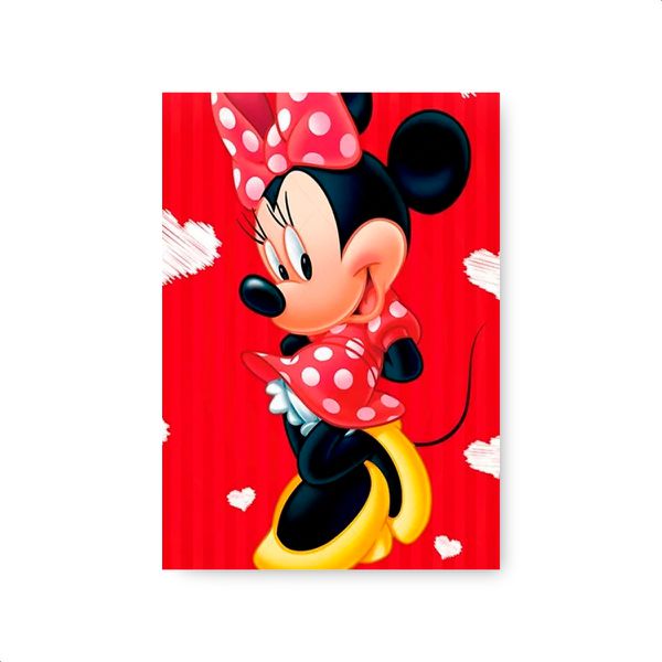 Capa Painel Retangular Sublimado Tema Minnie 671