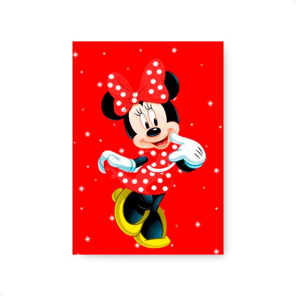 Capa Painel Retangular Sublimado Tema Minnie 673