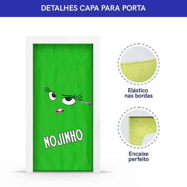 Capa de Porta Divertidamente Nojinho 09