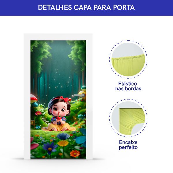 Capa de Porta Branca de Neve 4620