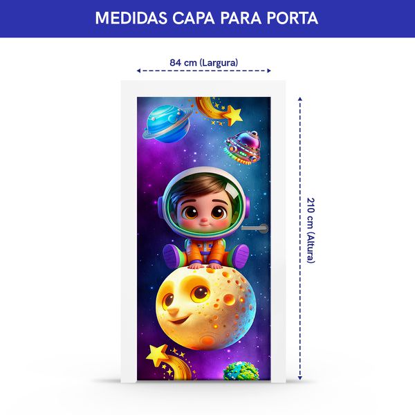 Capa de Porta Astronauta 27