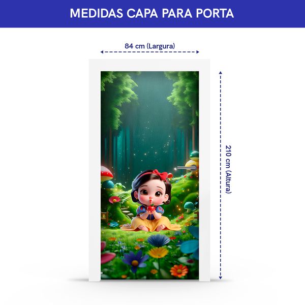 Capa de Porta Branca de Neve 4620
