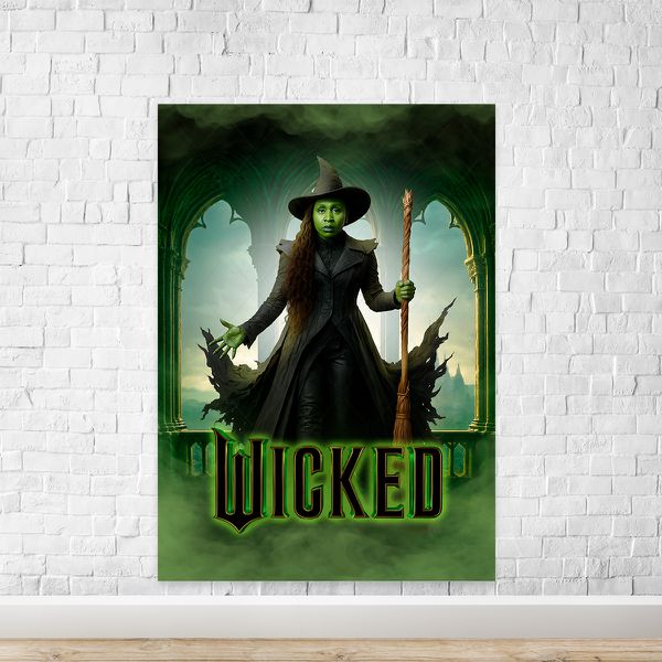 Painel Retangular Tema Wicked 7168