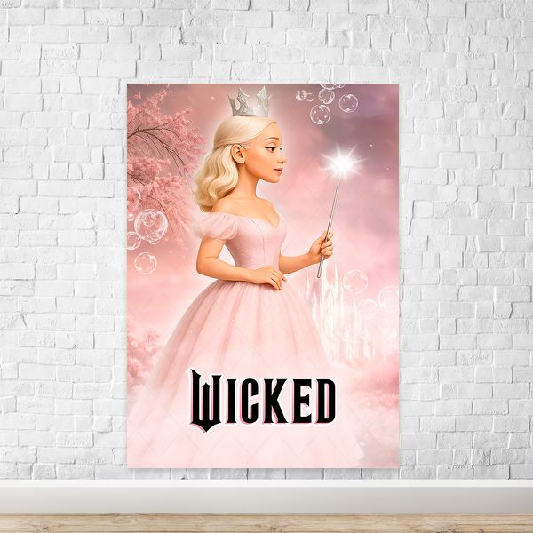 Painel Retangular Tema Wicked 7169