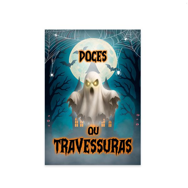 Painel Retangular Tema Halloween 7160