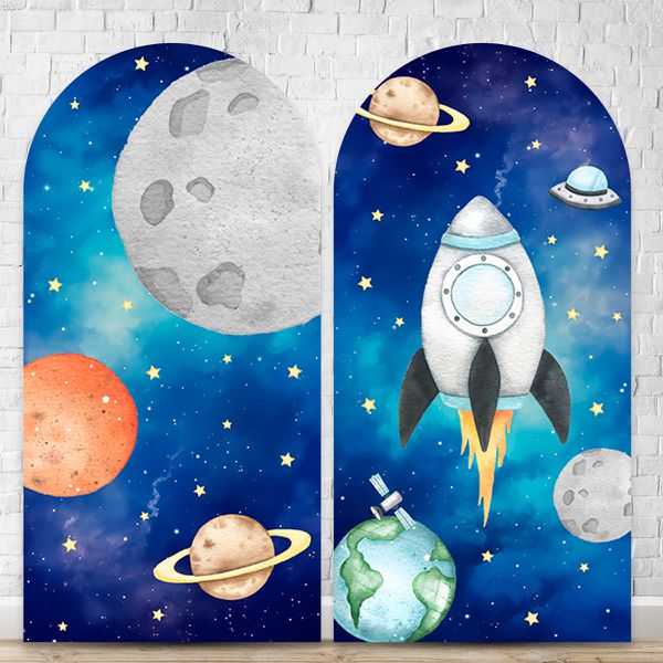 Painel Romano Tema Astronauta 7136