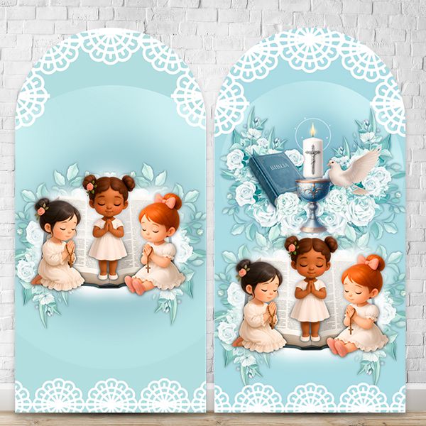 Painel Romano Tema Batizado 7138